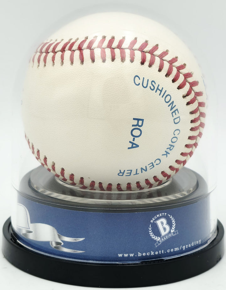 Joe Dimaggio Signed AL Baseball New York Yankees Auto GM 10 Beckett #18282442