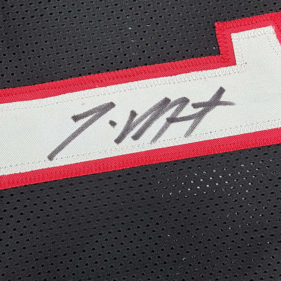 Autographed/Signed Ja Morant Portland Black Basketball Jersey JSA COA