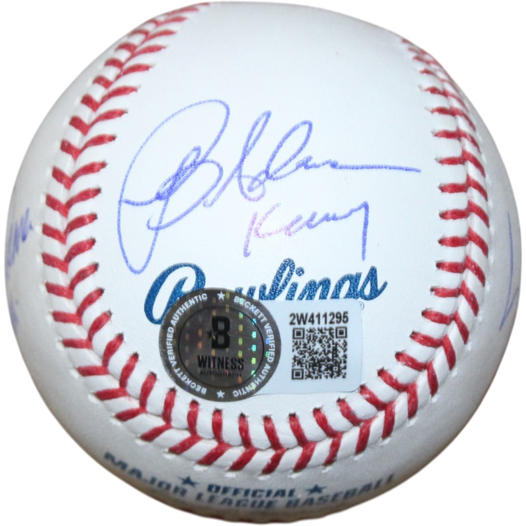 Sandlot Signed Babe Ruth OML Baseball Renna +6 Sigs Character Beckett 50748