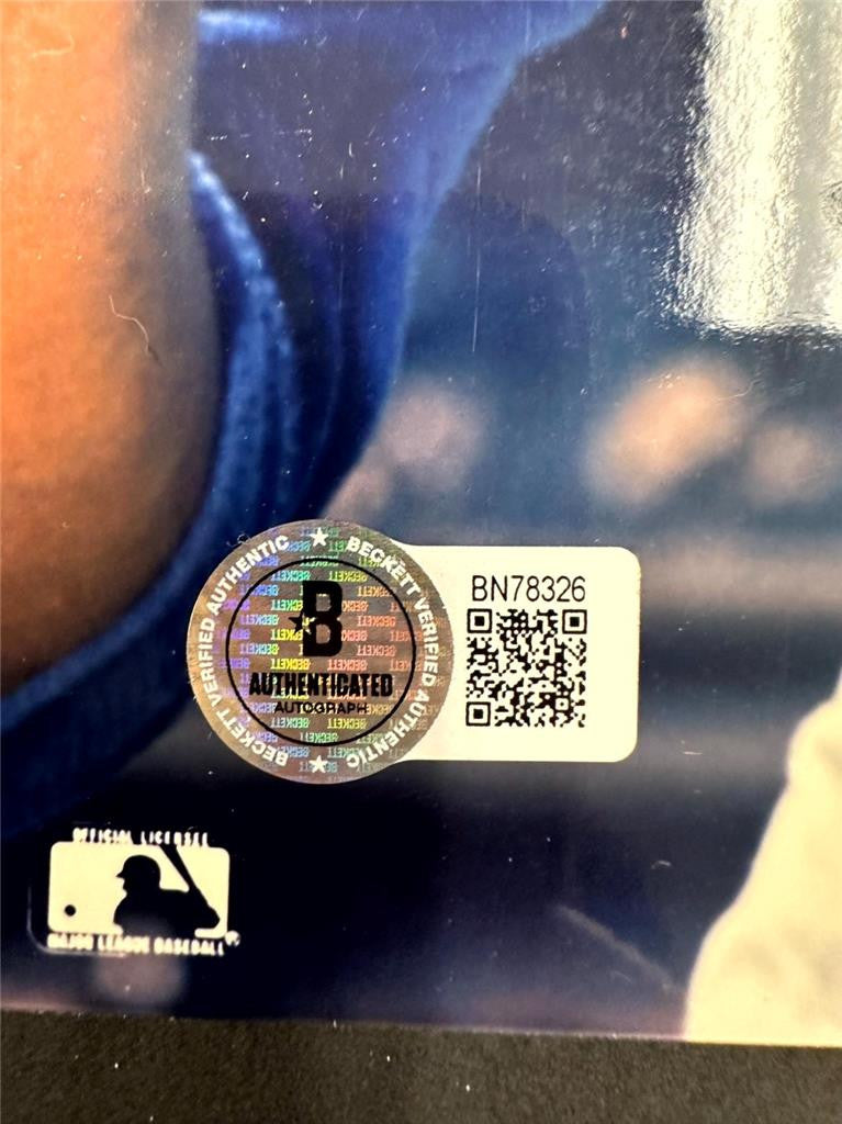 Ferguson Jenkins signed Chicago Cubs 8x10 Photo autograph ~ Beckett BAS