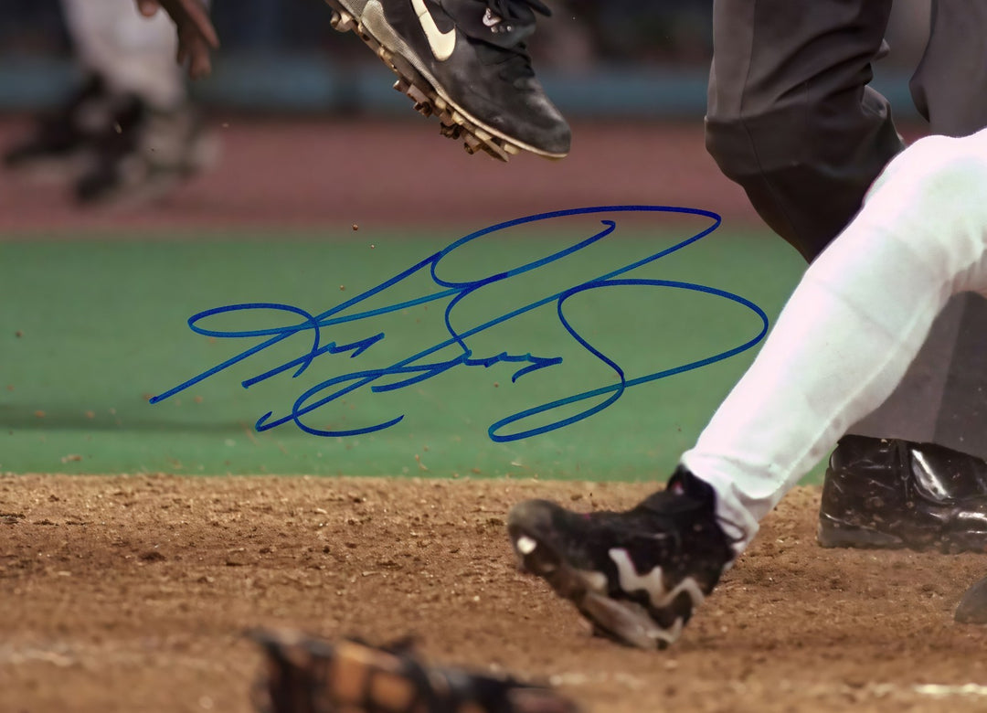 Ken Griffey Jr. Signed 16x20 Photo Seattle Mariners "The Slide" Beckett Witness