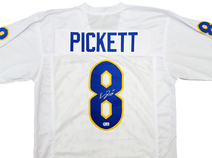 Pittsburgh Panthers Kenny Pickett Signed White Jersey Beckett