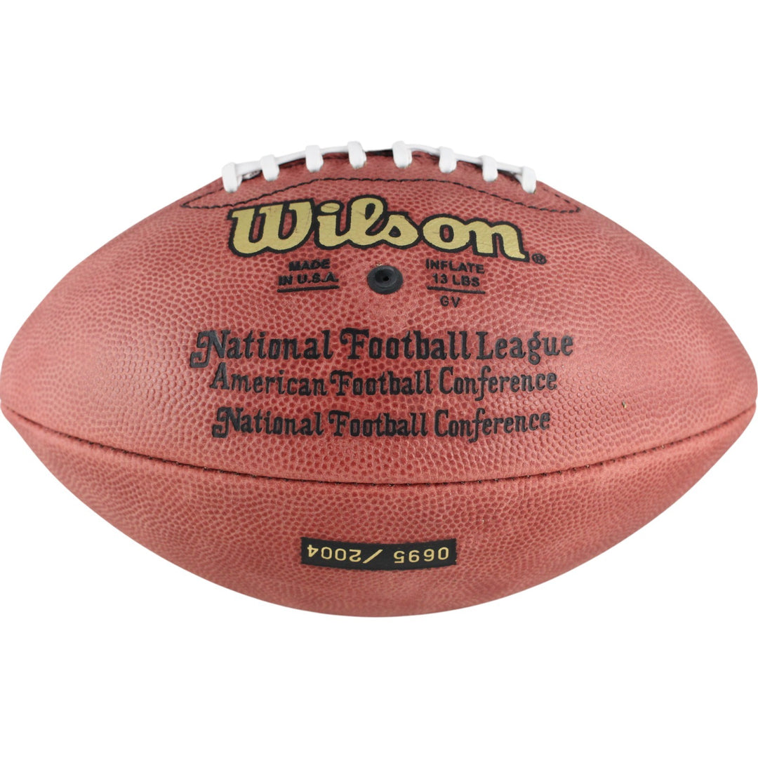 John Elway Denver Broncos Hall of Fame Unautographed Wilson Football As Is 50118