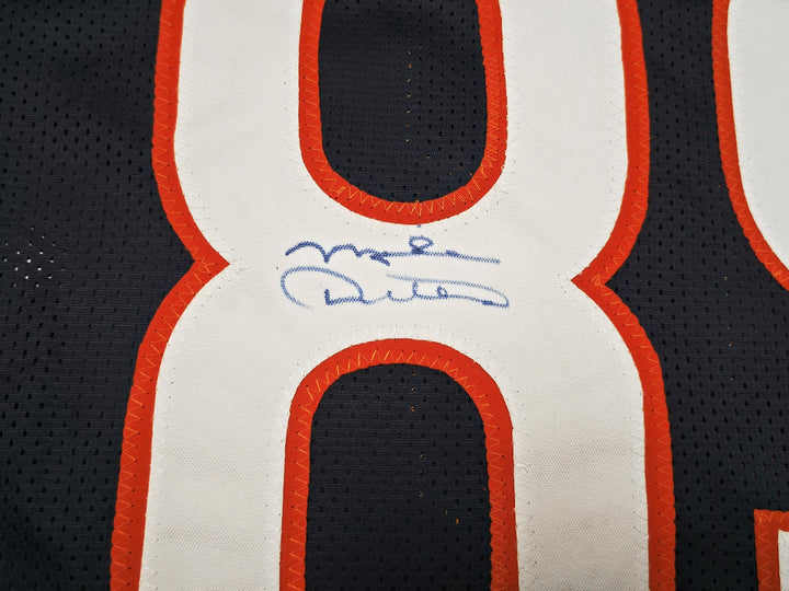 Chicago Bears Mike Ditka Autographed Signed Blue Jersey Beckett BAS QR
