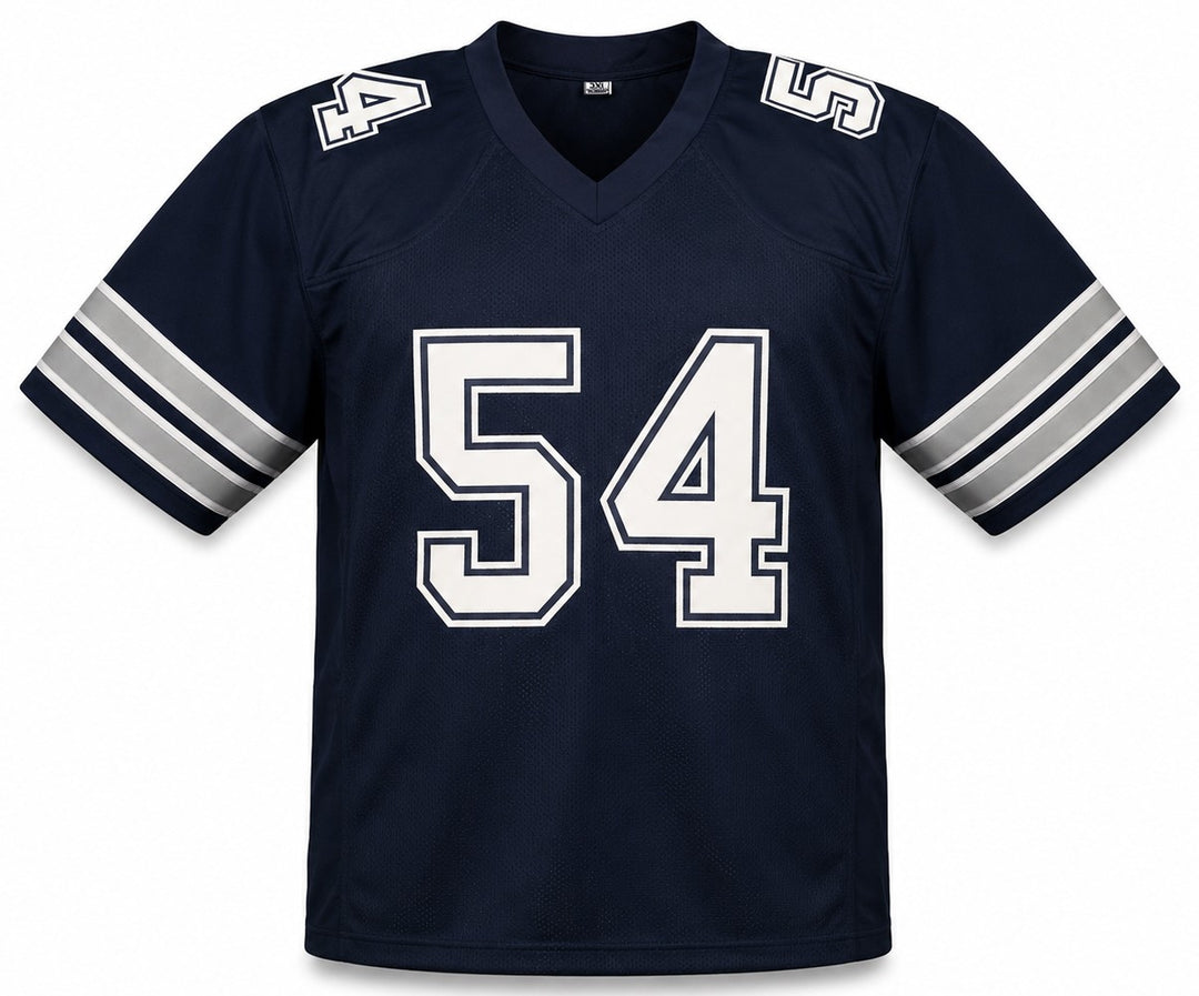 Dallas Cowboys Randy White Signed Blue Jersey Beckett BAS Witness