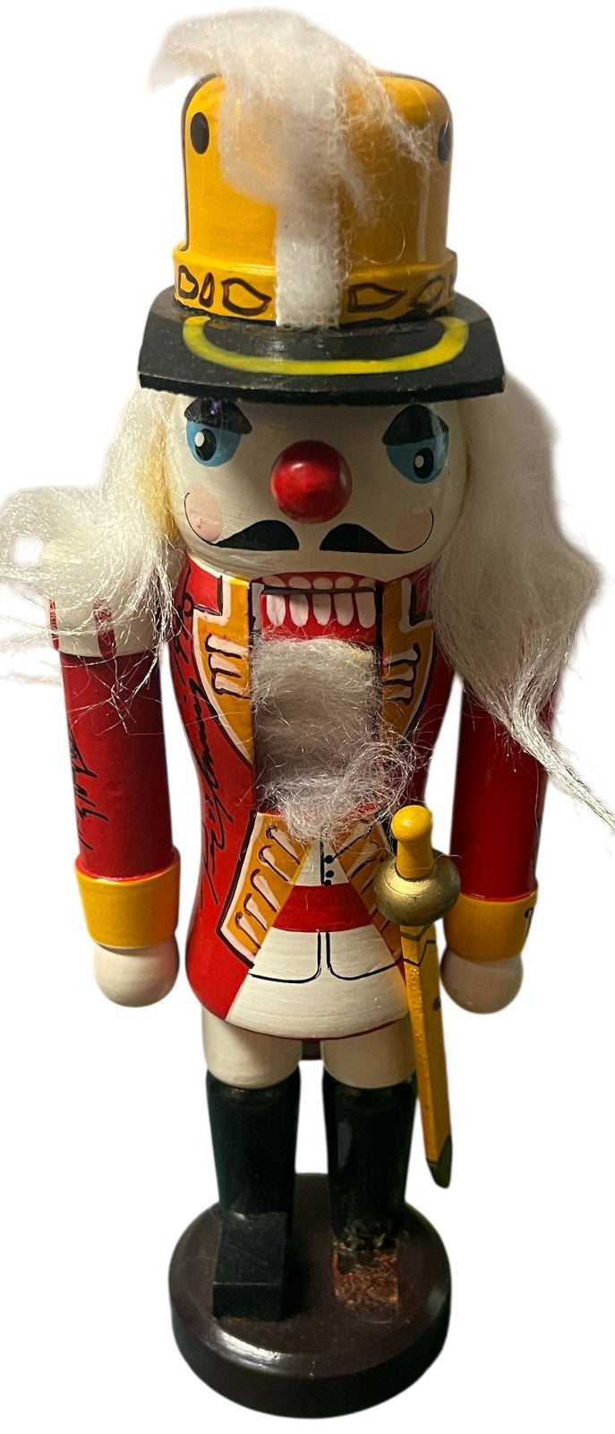 Nutcracker & Box signed Ice Skaters- Peggy Fleming, Nicole Bobek, Eldredge/Orser