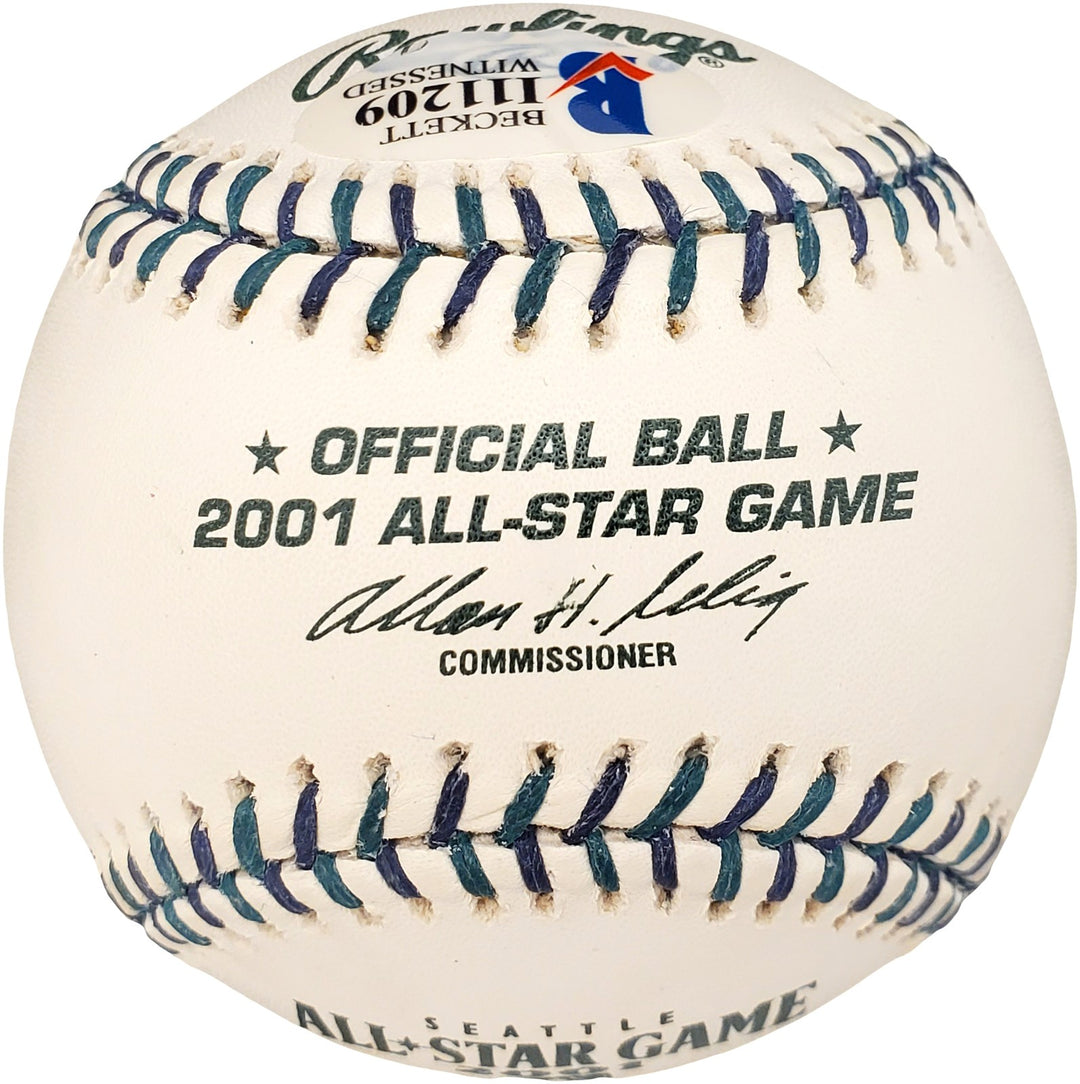 Kazuhiro Sasaki Auto 2001 All Star Baseball Mariners English Kanji Staedtler BAS