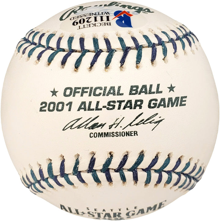 Kazuhiro Sasaki Auto 2001 All Star Baseball Mariners English Kanji Staedtler BAS