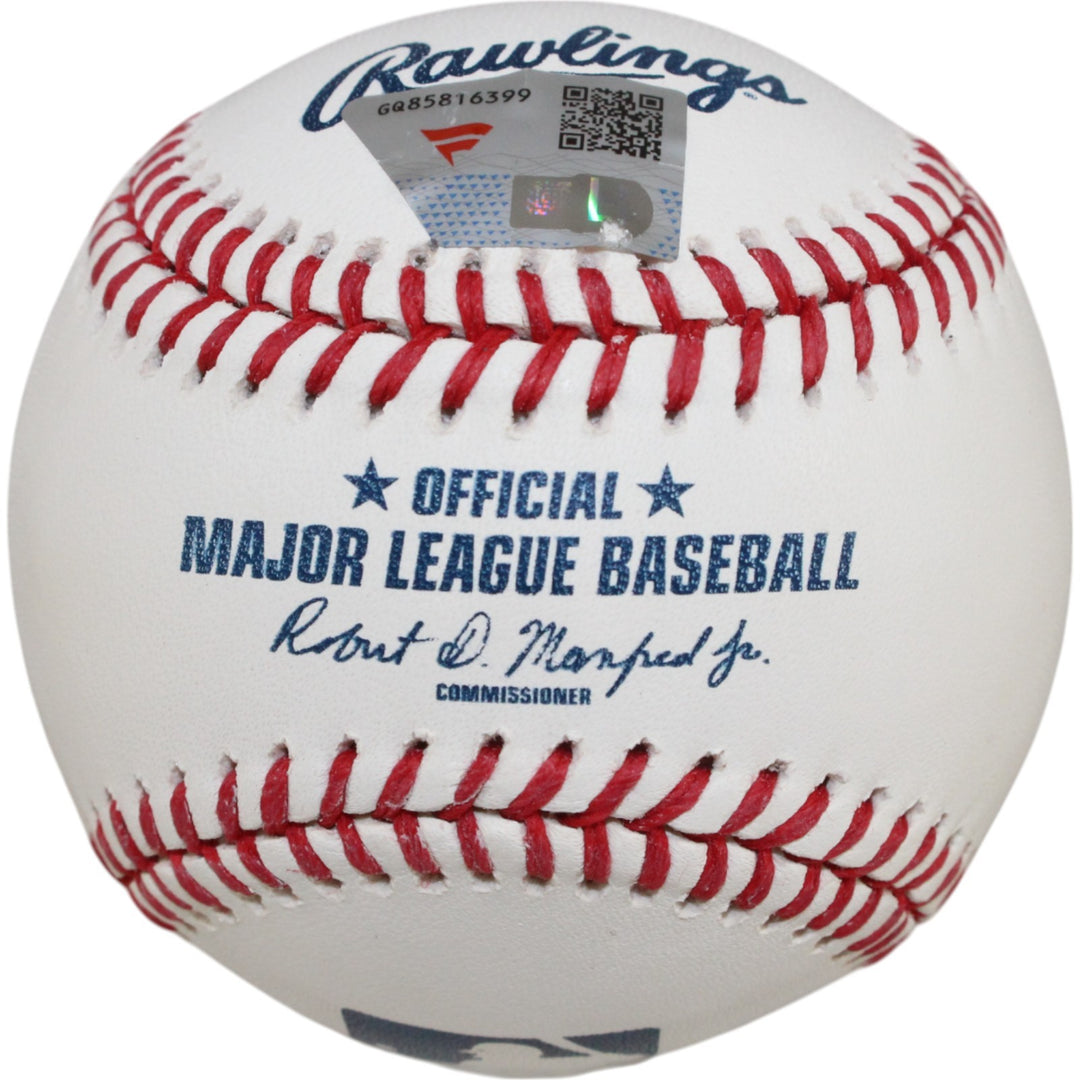 Cal Ripken Autographed Baltimore Orioles OML Baseball 3184 Hits Fanatics 50823