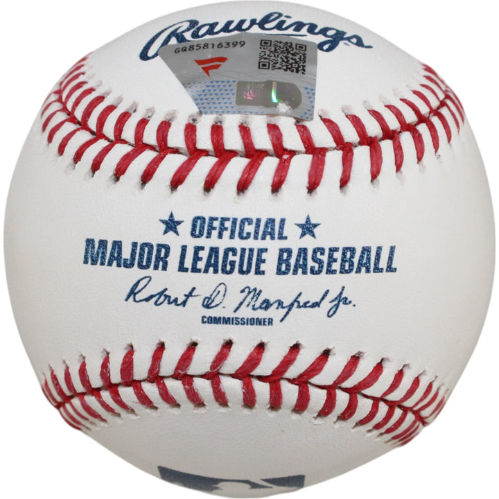 Cal Ripken Autographed Baltimore Orioles OML Baseball 3184 Hits Fanatics 50823