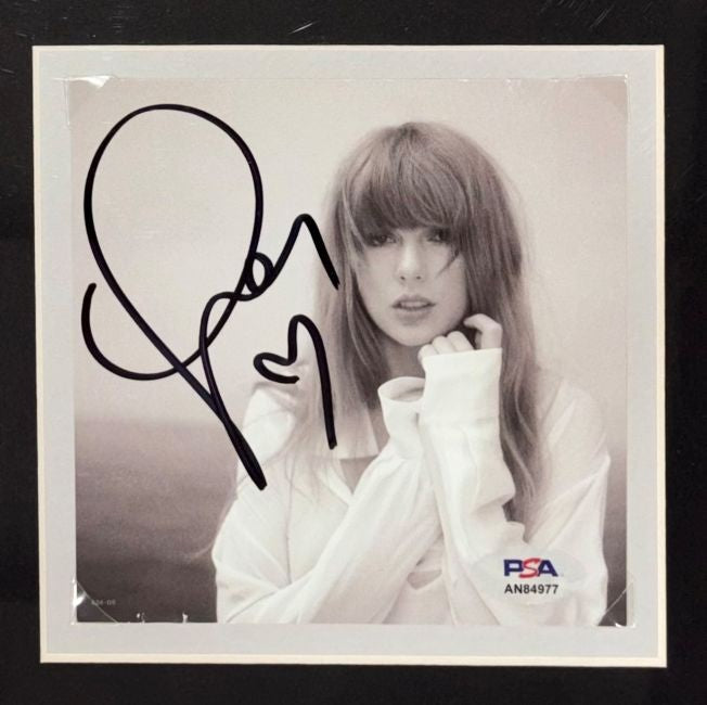 Taylor Swift Signed Framed Life Of Showgirl Cardigan Sweater w/ Signed Insert