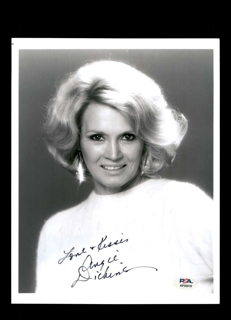 Angie Dickinson PSA DNA Coa Signed 8x10 Photograph Autograph