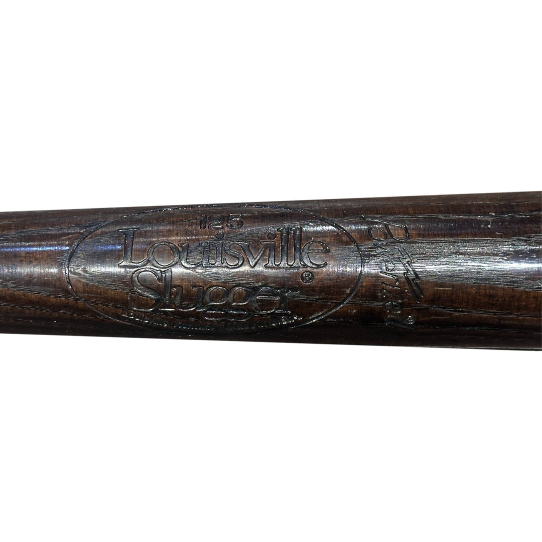 Dave Parker Game Used 1980s Louisville Slugger Baseball Bat PSA/DNA Graded Reds