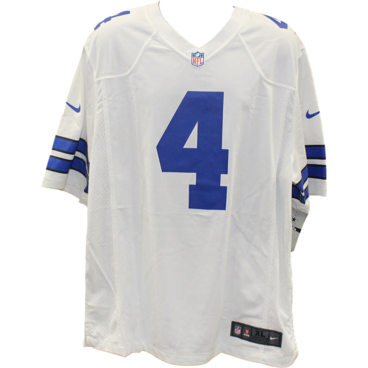 Dak Prescott Autographed Dallas Cowboys Nike sz XL Game Jersey Beckett 56292
