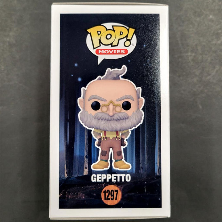 Guillermo Del Toro signed Pinocchio Geppetto Funko Pop! ~ Beckett BAS Holo