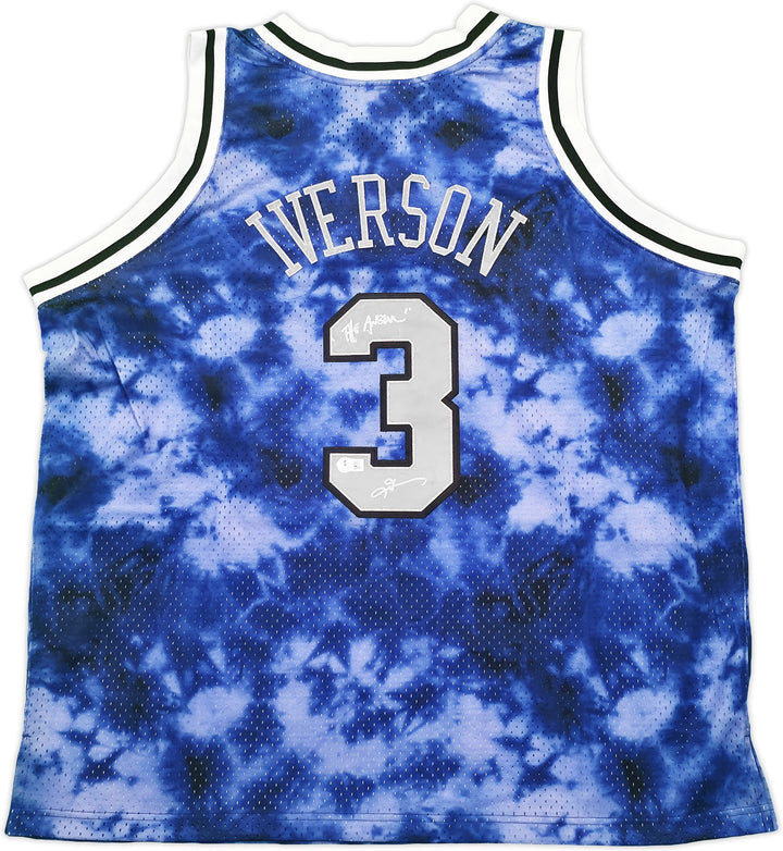 Allen Iverson Signed Mitchell & Ness 1996-97 Jersey "The Answer" Beckett 253252