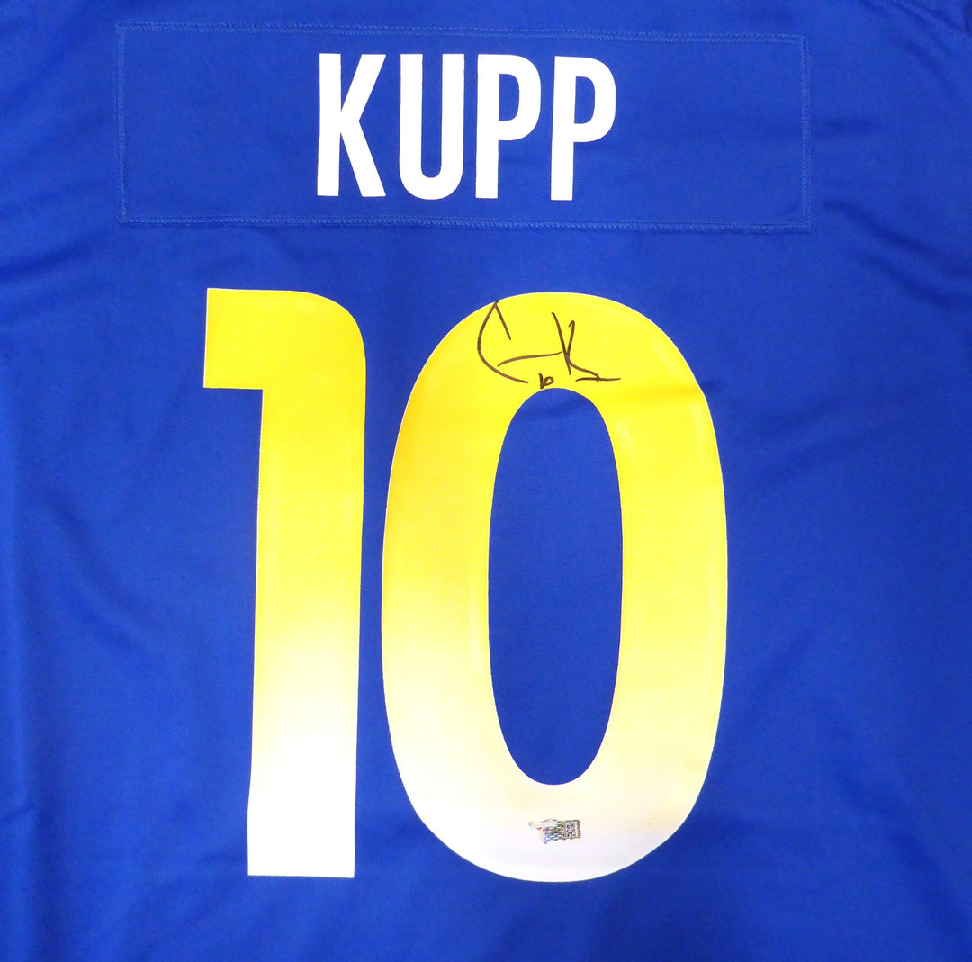 Rams Cooper Kupp Signed Blue Nike Jersey Size XL Fanatics Holo #B504920