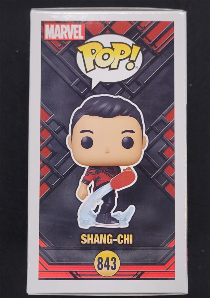 Simu Liu signed Shang-Chi Funko Pop! Marvel Figure autograph (B) ~ Beckett BAS