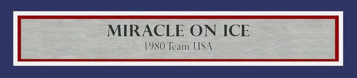 1980 USA Miracle on Ice Signed White Jersey "Do You Believe" 18 Sigs BAS Witness