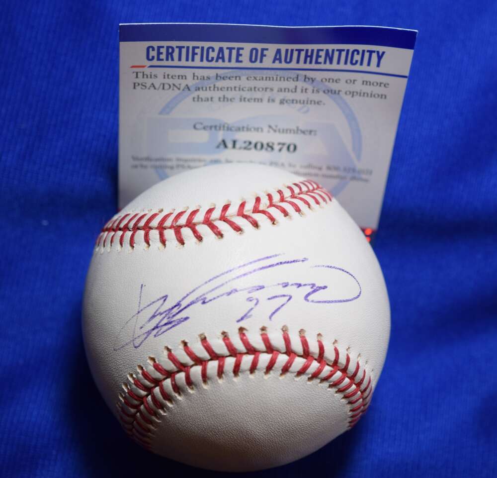 Vladimir Guerrero PSA DNA Coa Autograph Major League Signed Baseball