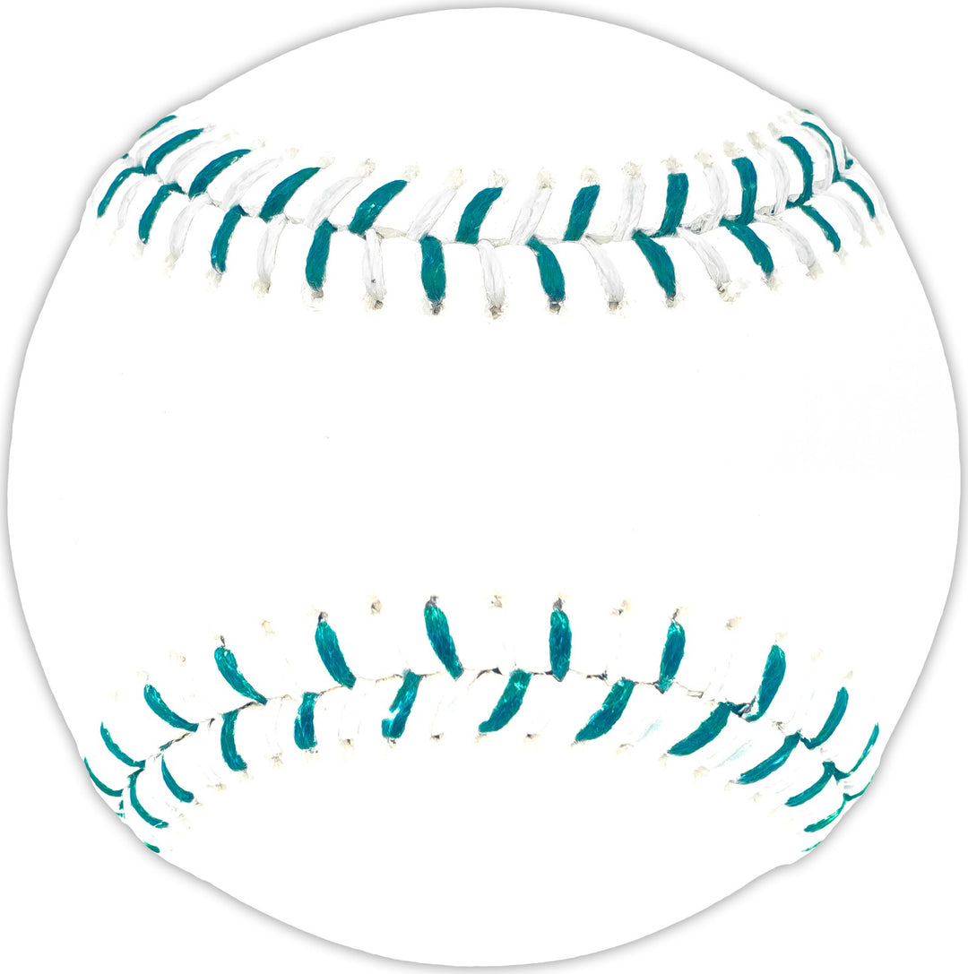 Edgar Martinez Signed 2023 All Star Game Logo Game Baseball Mariners Beckett Wit