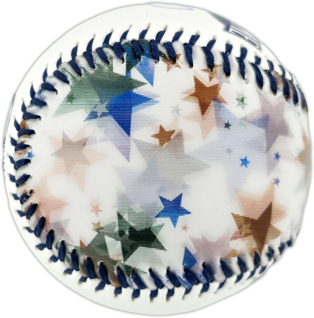 Ichiro Suzuki Signed Official 2001 All Star Game Logo Fotoball Beckett Witness