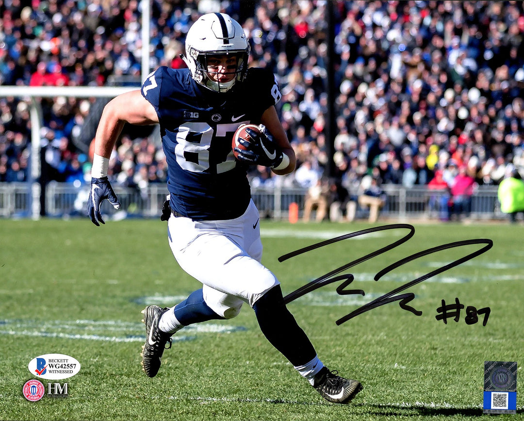 Pat Freiermuth Autographed Signed 8x10 Photo Penn State Nittany Lions Beckett