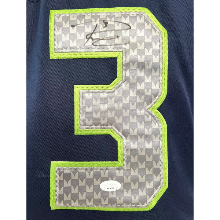 Russell Wilson Signed Jersey #3 Seattle Seahawks COA JSA Autographed Denver