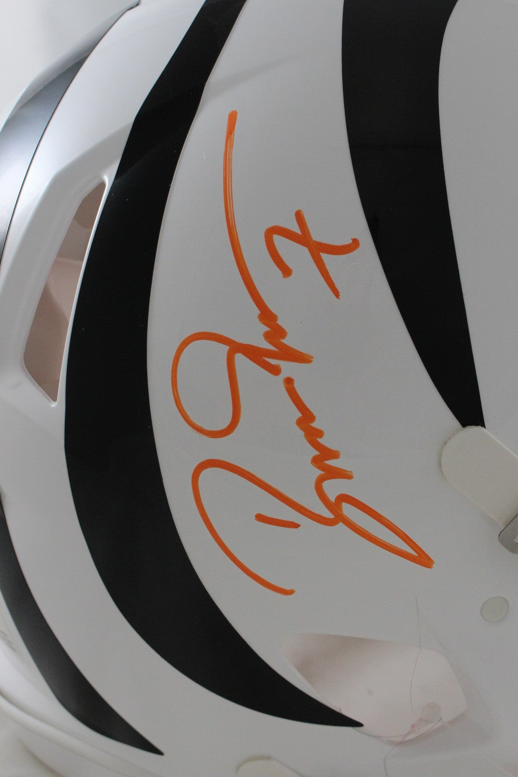Boomer Esiason Autographed Cincinnati Bengals Authentic Alt Helmet Beckett 56209