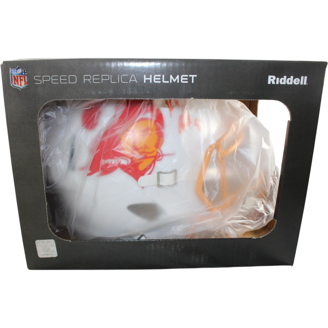 Rob Gronkowski Autographed/Signed Tampa Bay Buccaneers TB 76-96 F/S Helmet 55795