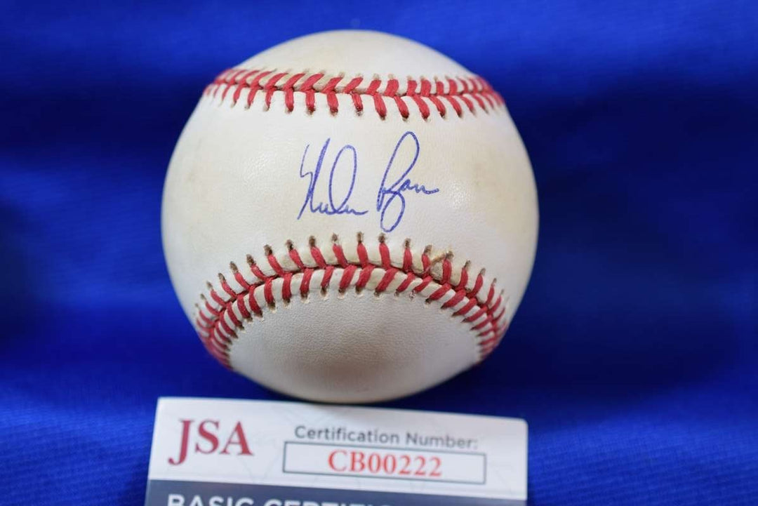 Nolan Ryan JSA COA Autograph OAL American League Signed Baseball