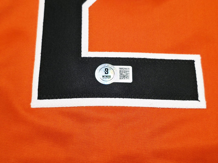 Baltimore Orioles Gunnar Henderson Autographed Signed Orange Jersey Beckett Wit