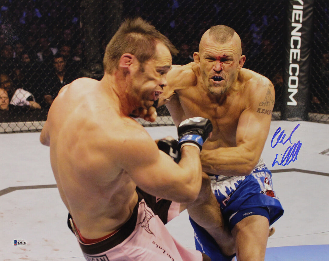 Chuck Liddell Autographed/Signed UFC 16x20 Photo Beckett 22076