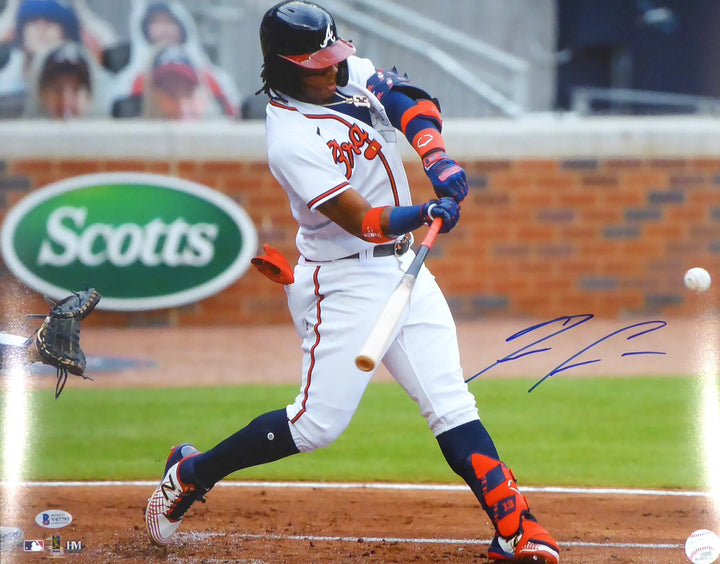 Ronald Acuna Jr. Signed 16x20 Photo Atlanta Braves Beckett BAS