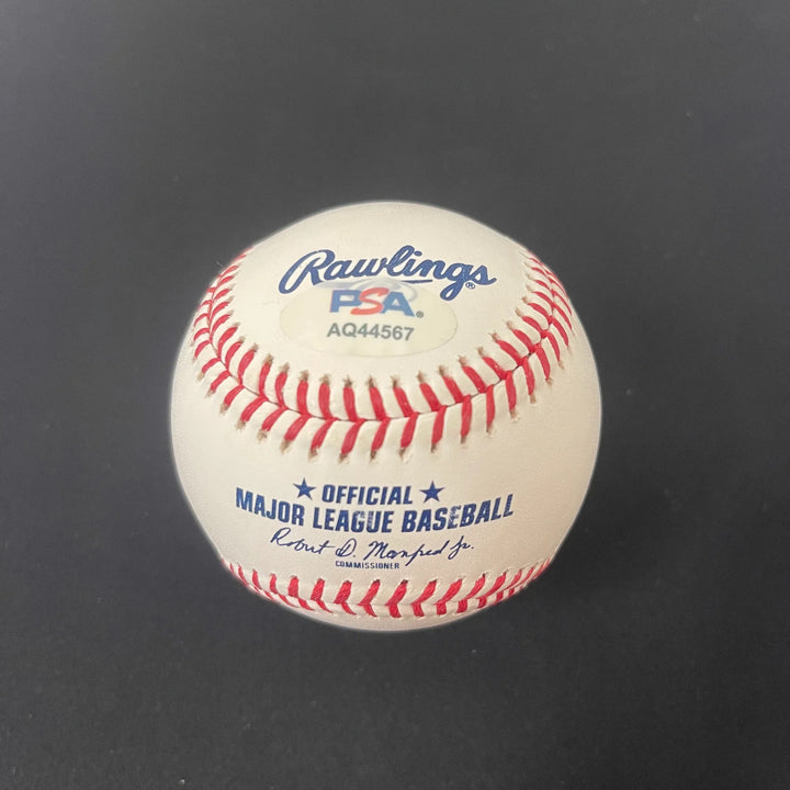 Jordan Walker Signed MLB Baseball PSA St. Louis Cardinals