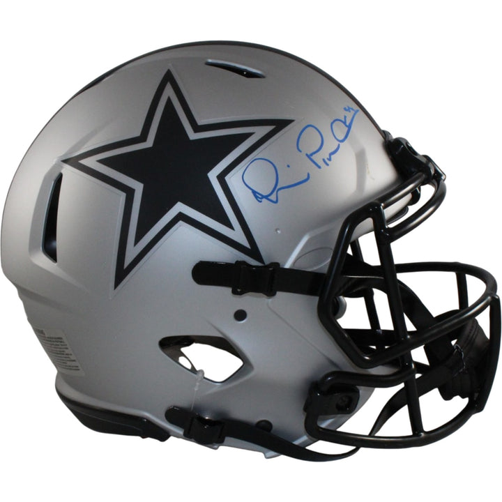 Michael Irvin Autographed Dallas Cowboys Authentic Rave Helmet Beckett 56354