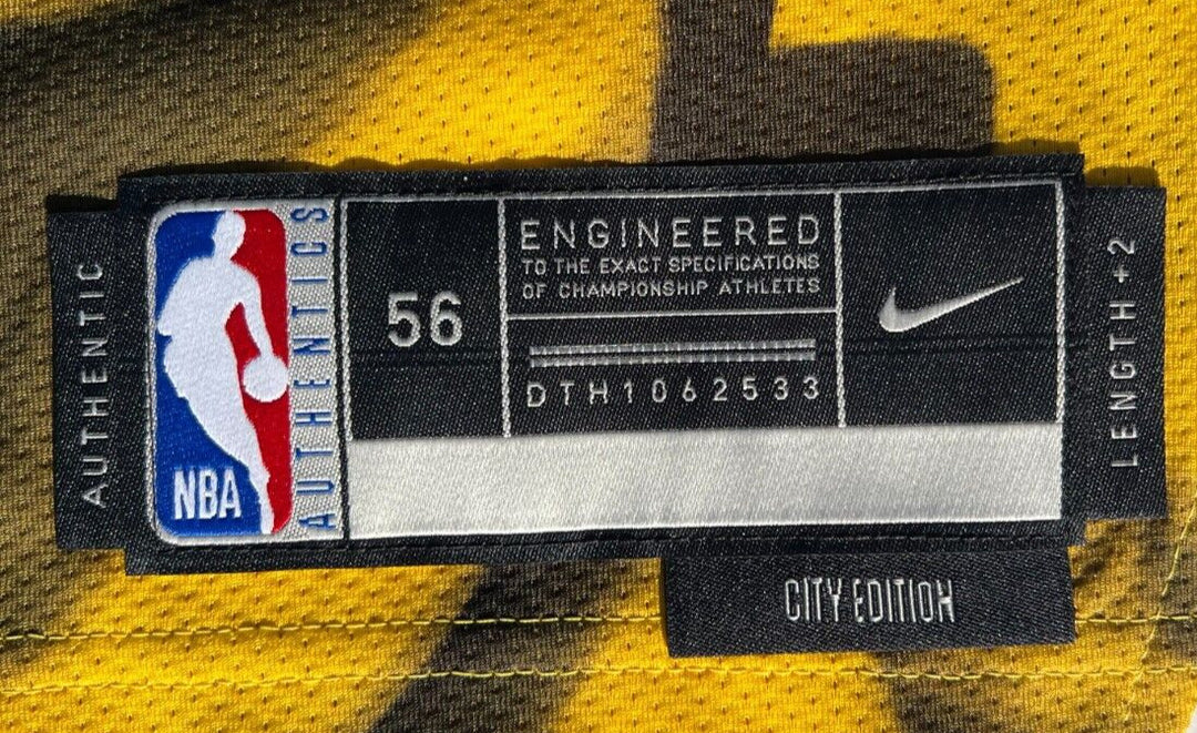 STEPHEN CURRY SIGNED WARRIORS CITY EDITION NIKE AUTHENTIC JERSEY PSA/DNA