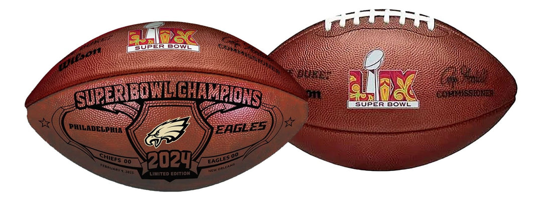 Philadelphia Eagles Authentic Super Bowl 59 LIX Commemorative Duke Football
