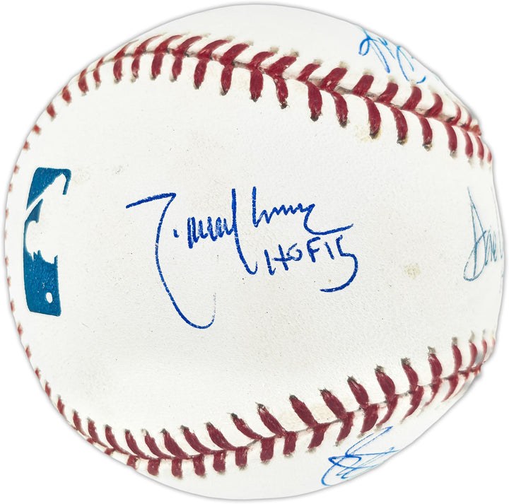 Mariners HOFrs Auto MLB Baseball 5 Sigs Ken Griffey Jr. & Dave Niehaus Beckett