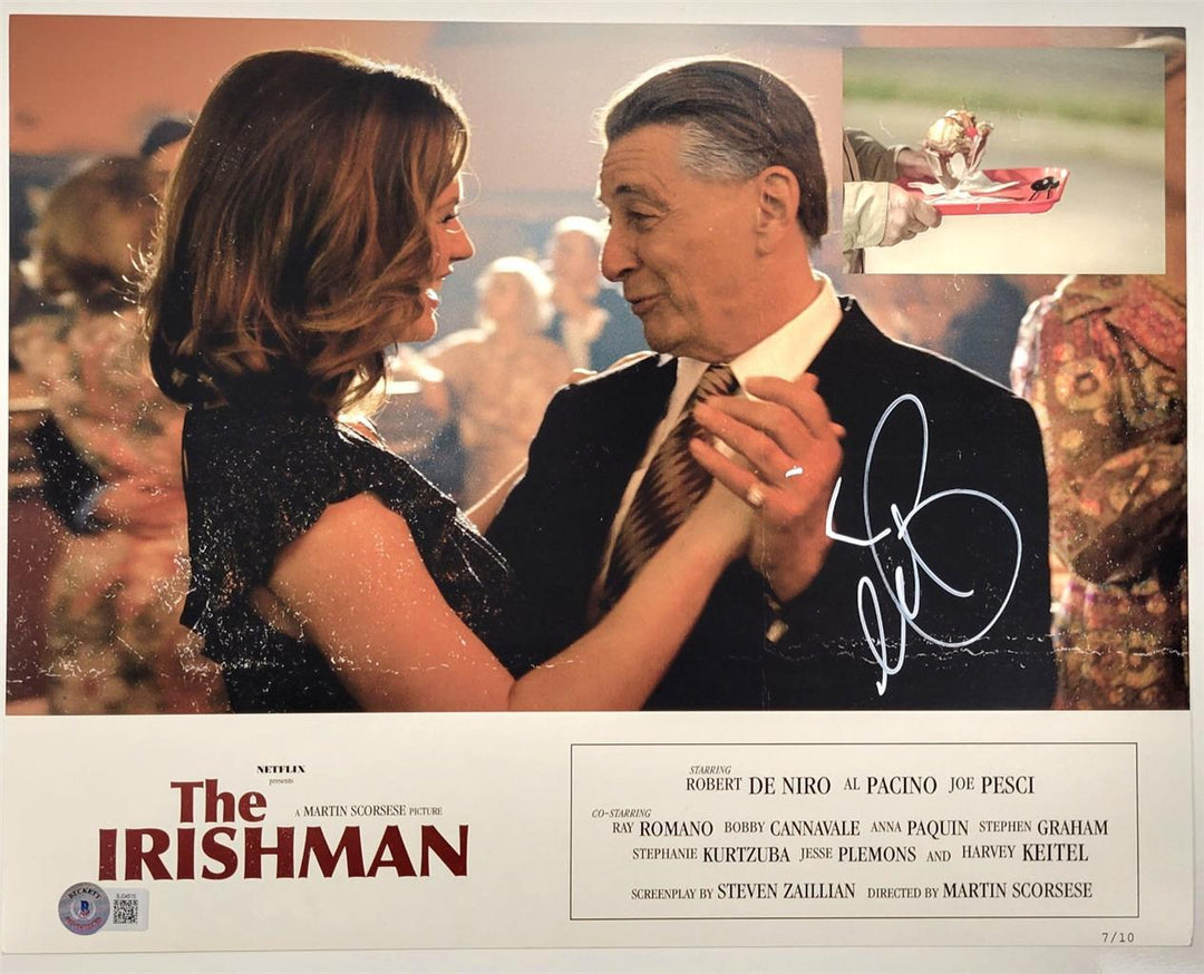Al Pacino signed The Irishman 11x14 lobby card photo autograph Beckett BAS Holo
