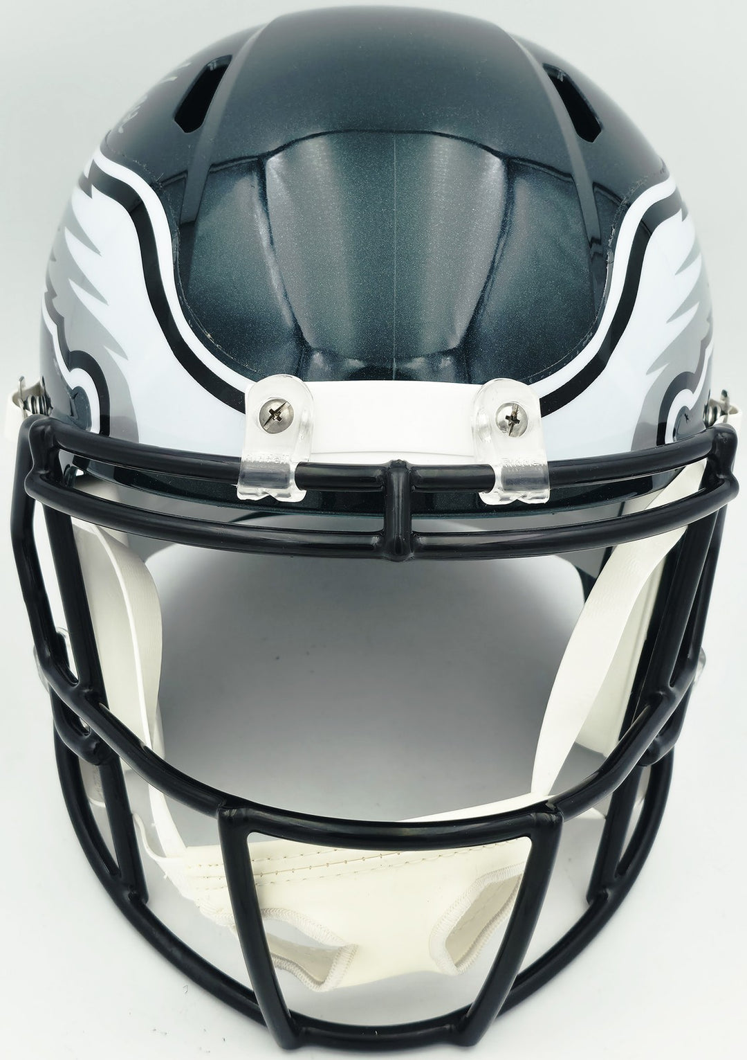 Jason Kelce Signed Eagles Green Full Size Speed Replica Helmet Beckett