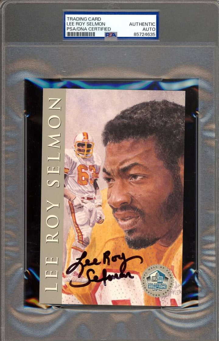Lee Roy Selmon PSA DNA Signed 1998 HOF Signature Series Autograph