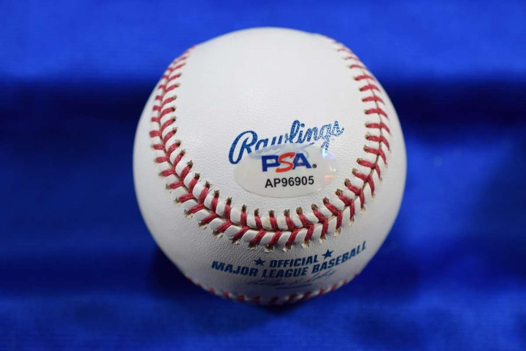 Hank Bauer PSA DNA Autograph Major League OML Signed Baseball 49-53 WS Champs
