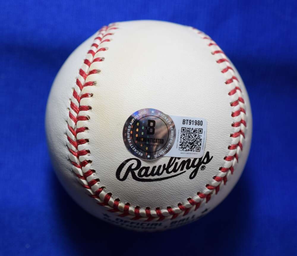 Mike Schmidt Beckett BAS Autograph National League ONL Signed Baseball
