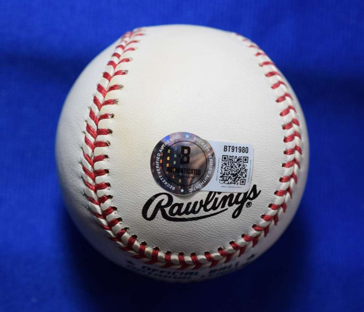 Mike Schmidt Beckett BAS Autograph National League ONL Signed Baseball