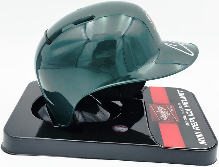 Cal Raleigh Auto Team USA Green 2026 WBC Logo Mini Batting Helmet Fanatics & MLB