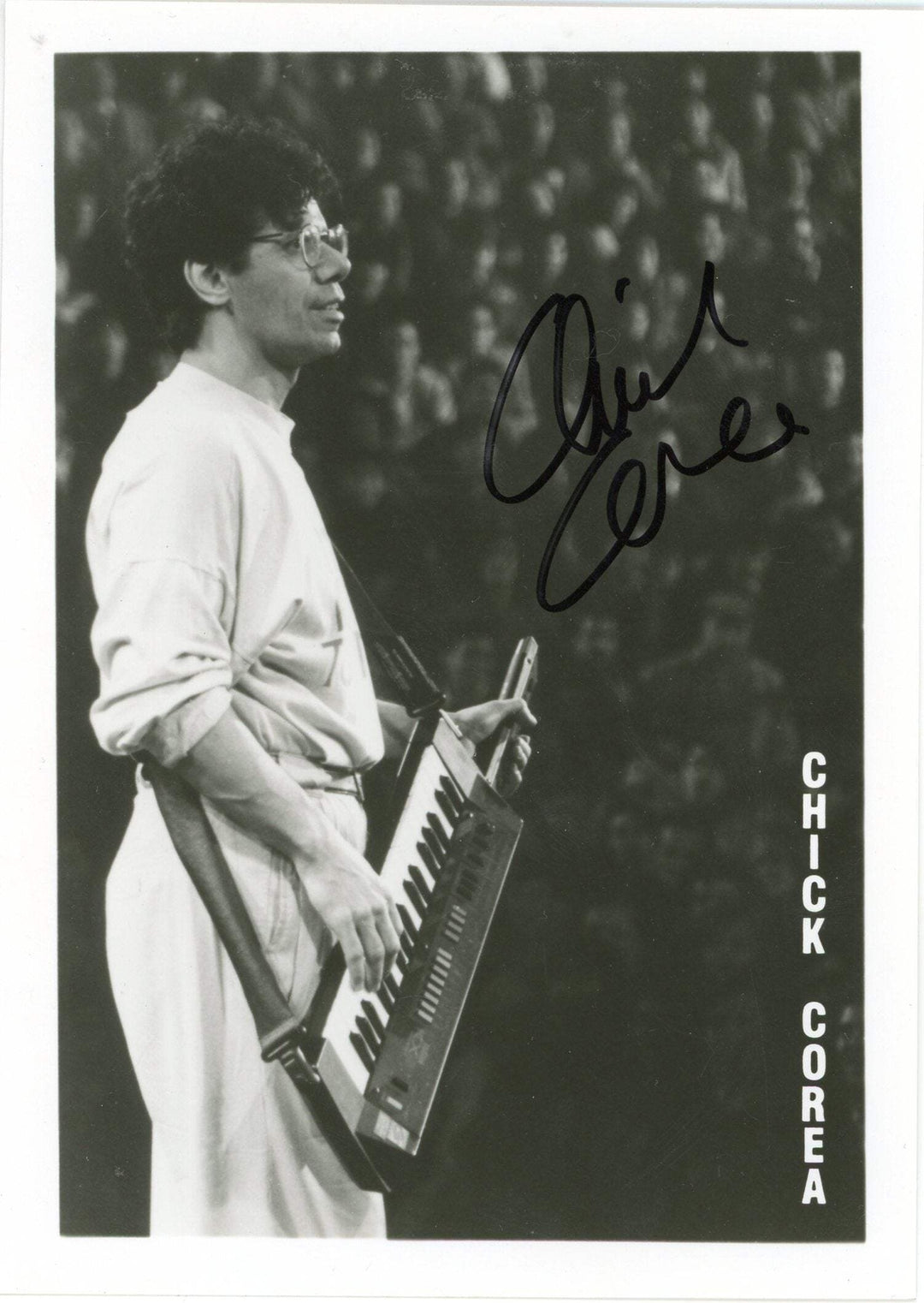Chick Corea Autographed 5x7 Photo