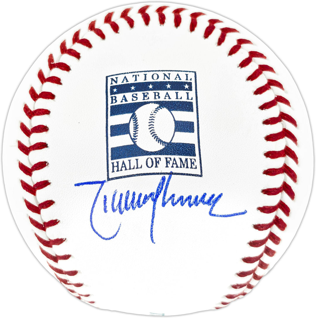 Randy Johnson Signed Official HOF Logo Baseball Seattle Mariners Beckett Wit