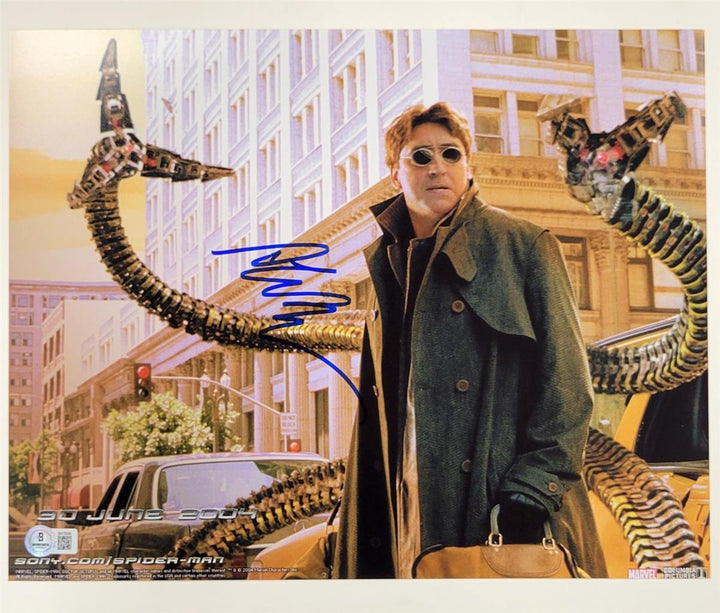 Alfred Molina signed Spider-Man 2 11x14 photo autograph (B) ~ Beckett BAS