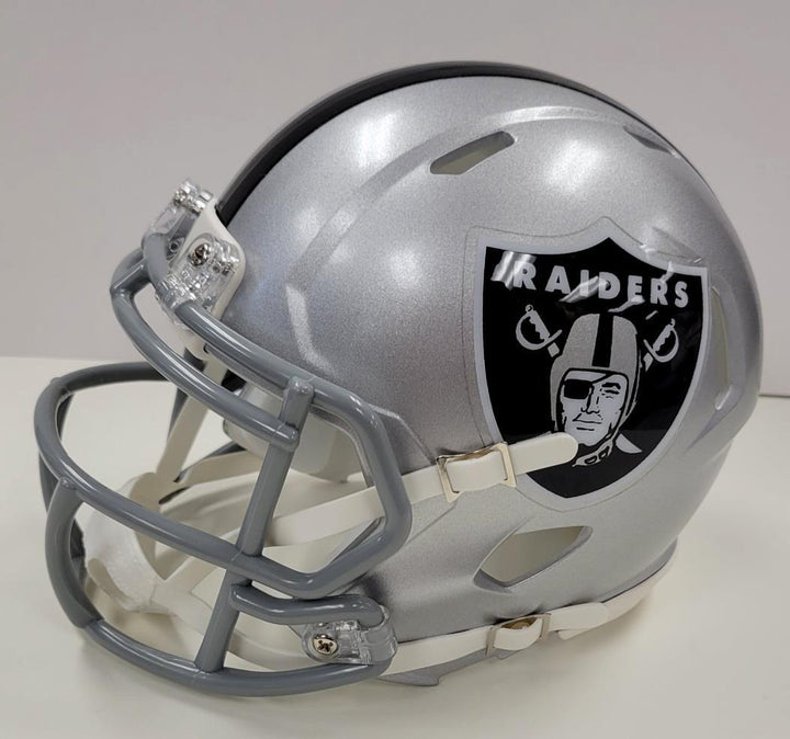 Ice Cube signed Raiders Mini Helmet autograph NWA Rap ~ Beckett BAS